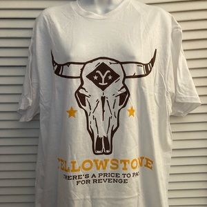 Brand new with tags Yellowstone, cotton T-shirt XL